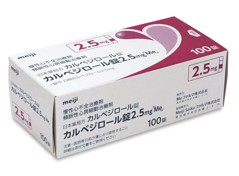 医療関係者向けジェネリック医薬品【カルベジロール錠2.5mg「Me