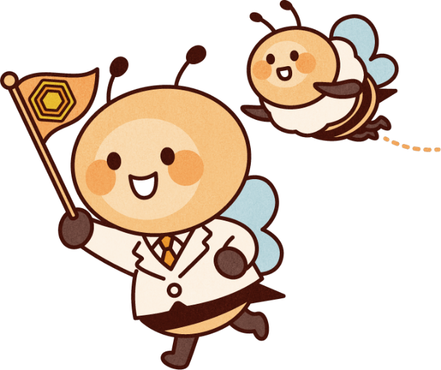 蜂のイラスト画像